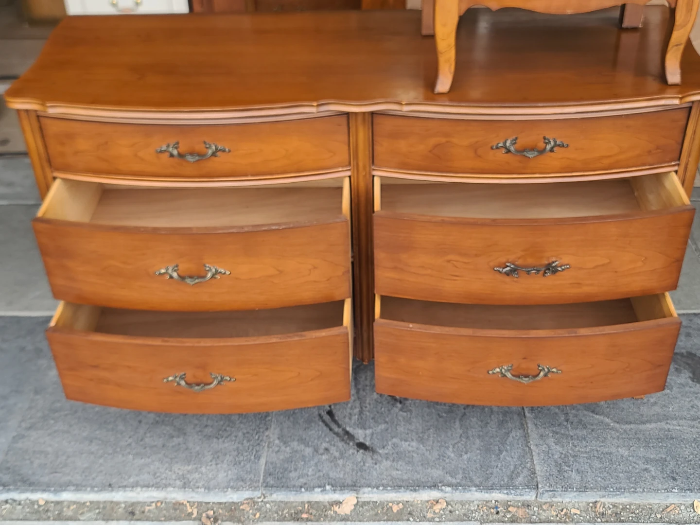 Vintage French Provincial Dresser and Nightstand Set - photo 3
