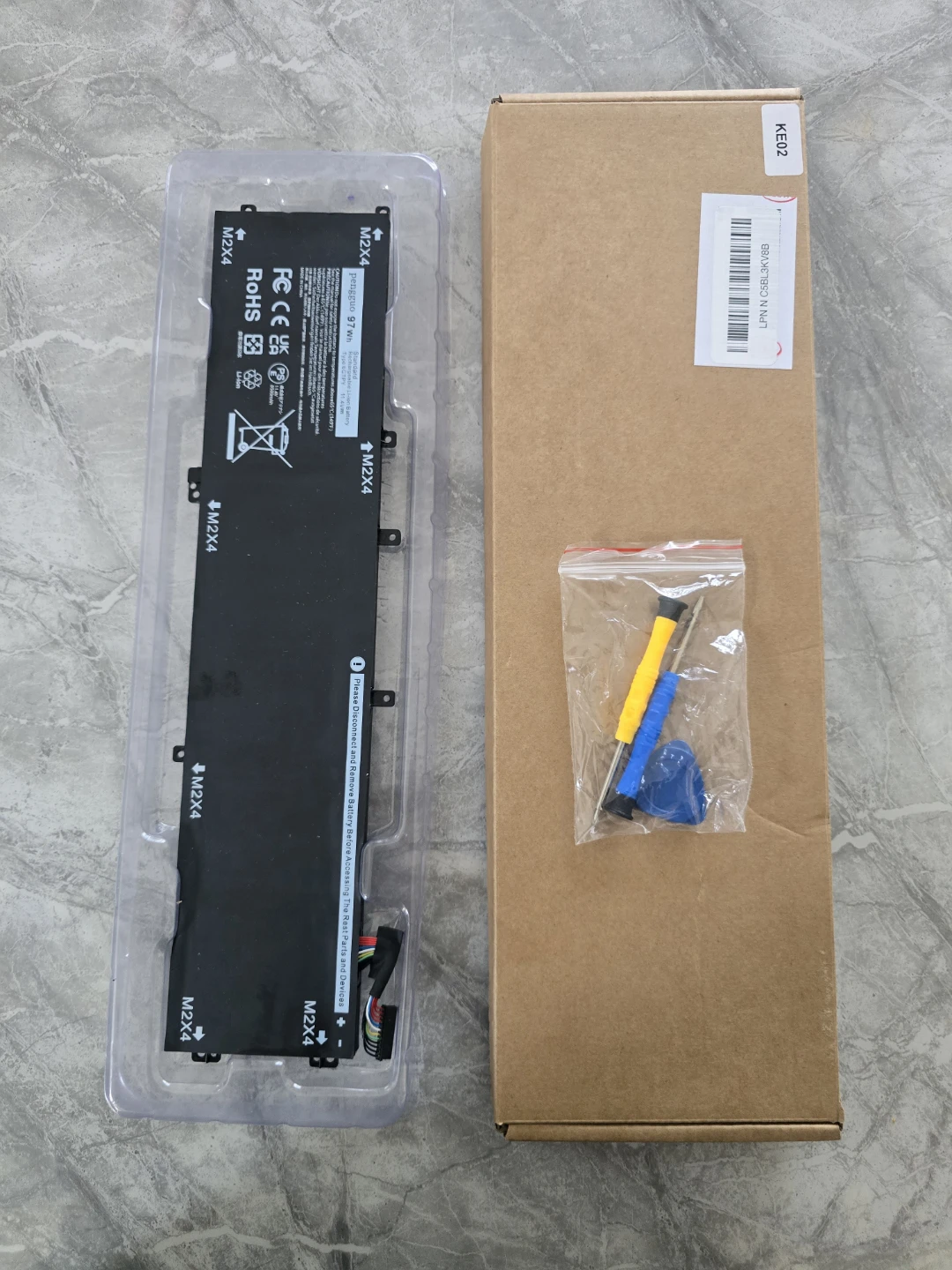 Dell XPS 15 9570 Laptop Battery - 97Wh - photo 2