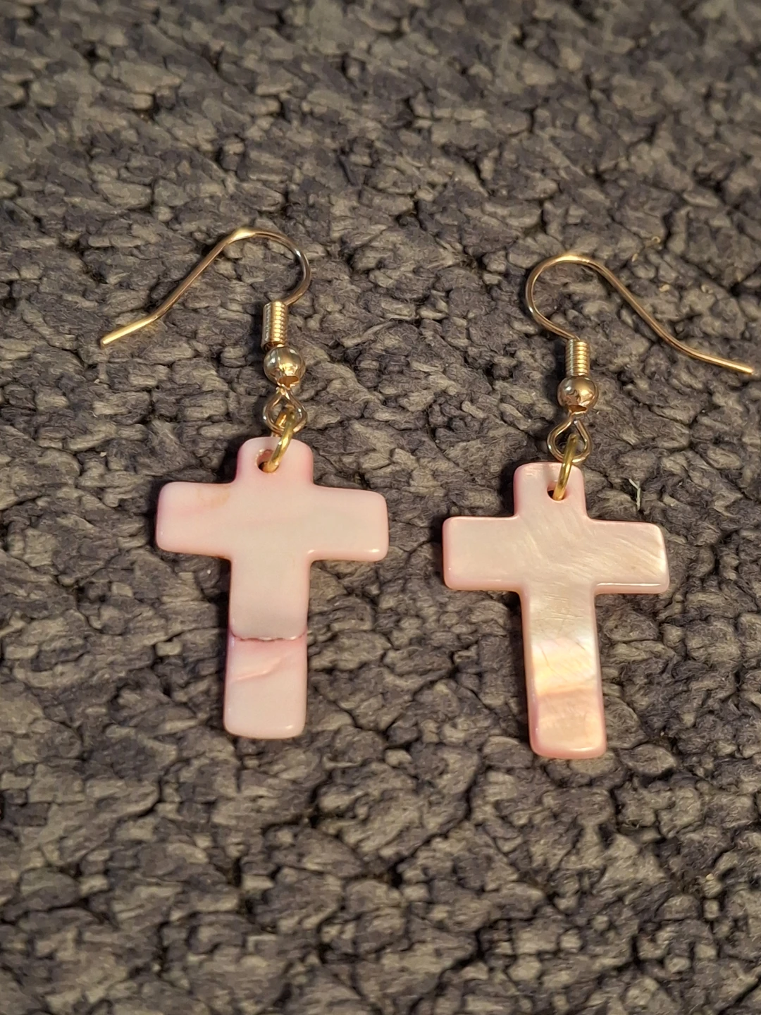 Pink Abalone Earrings - photo 3
