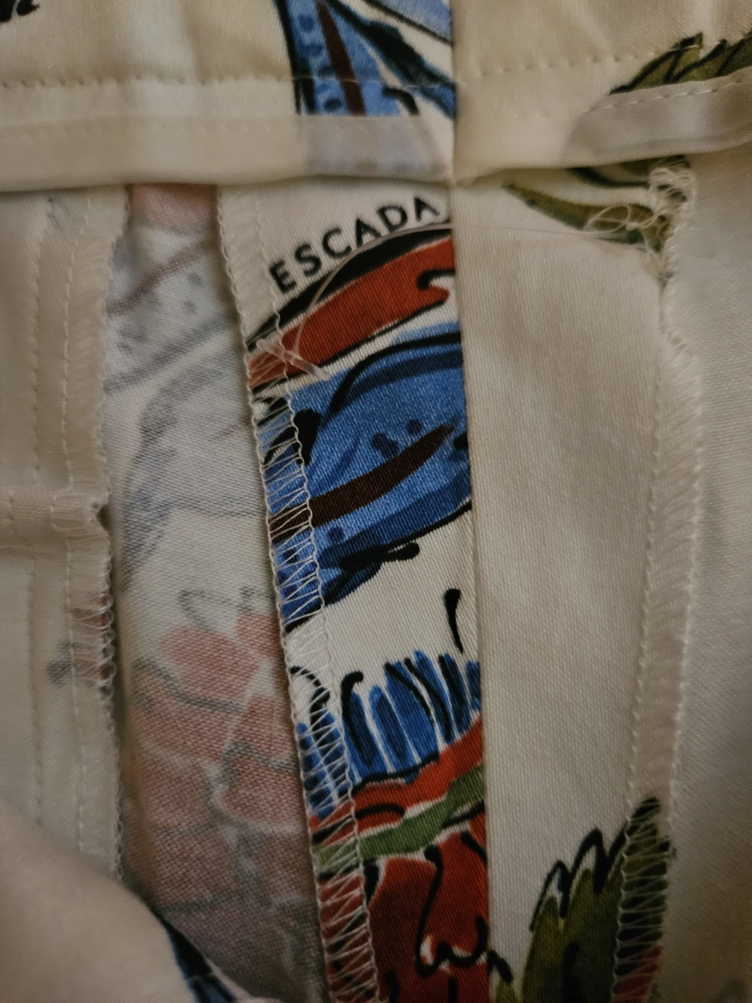Escada Women's Patterned Trousers Size 36 - photo 2