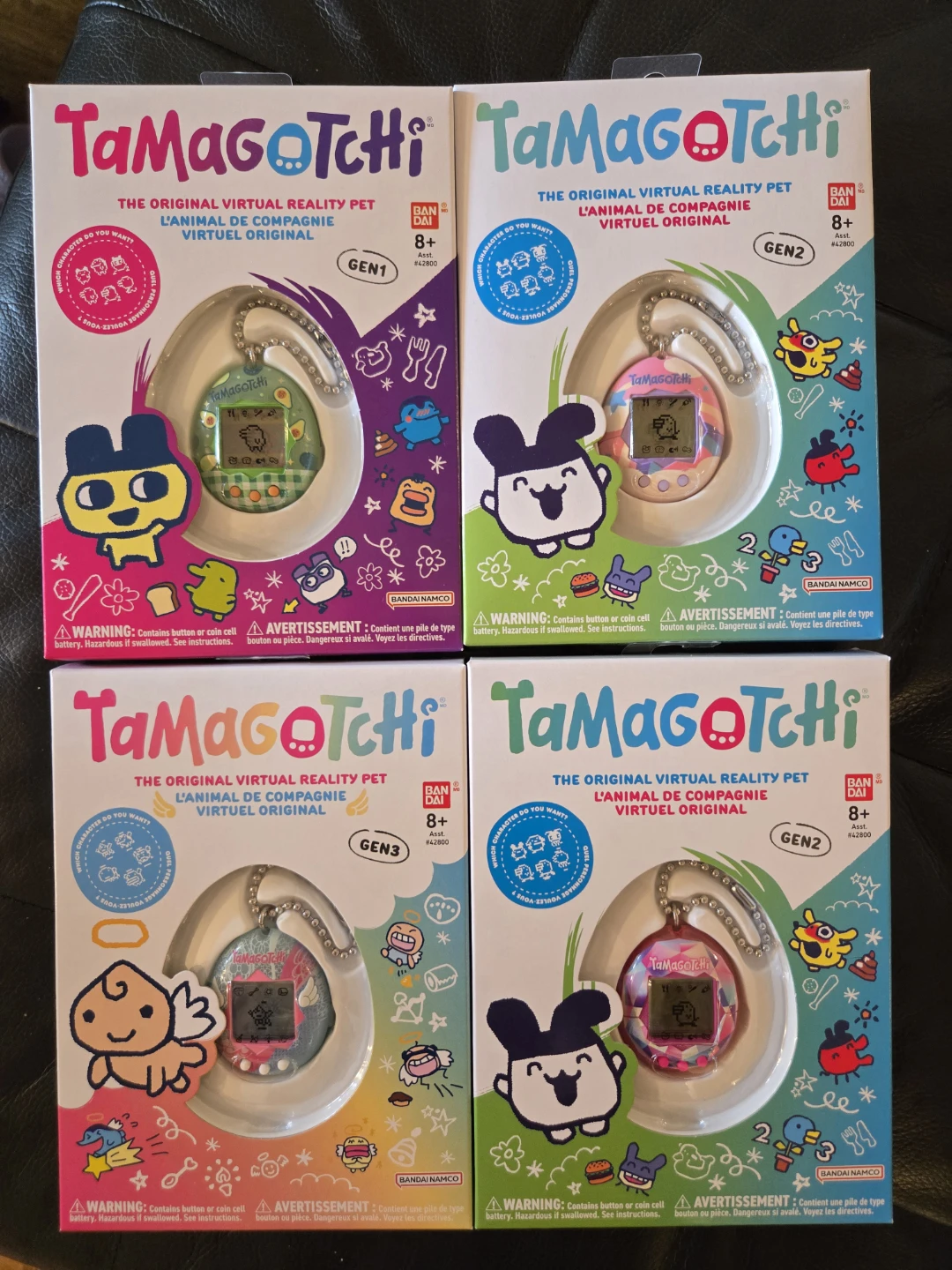 Tamagotchi Gen 1, 2, 3 $27 Each