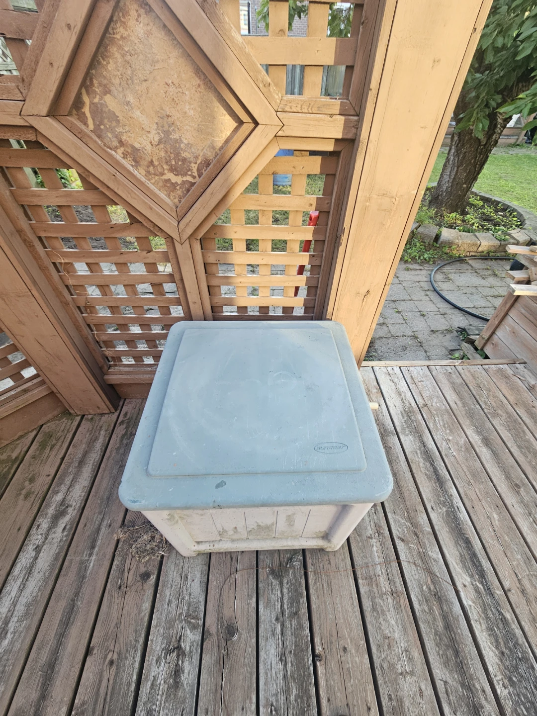 Hose Reel Storage Box
