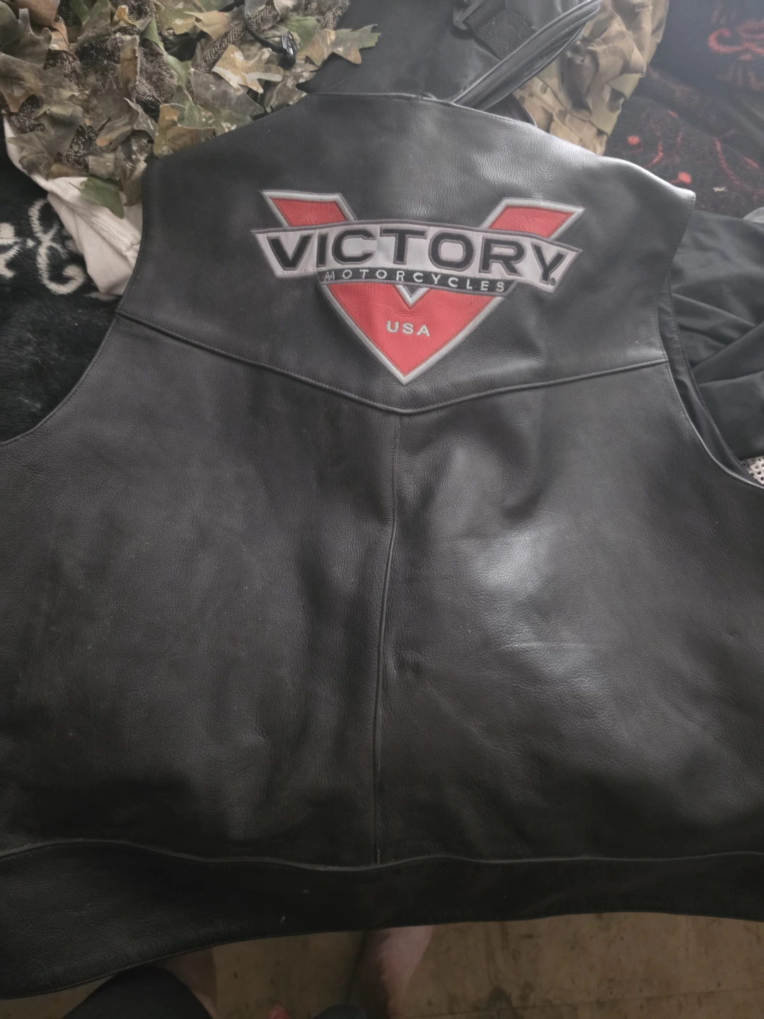Victory Motorcycles Leather Vest