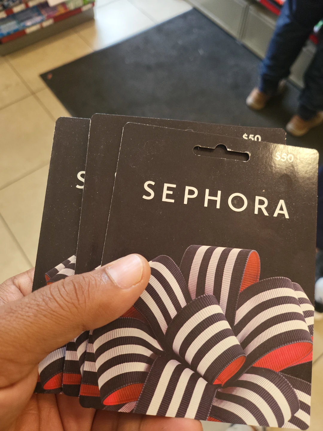 3 Sephora 50$ gift cards for sale - photo 2