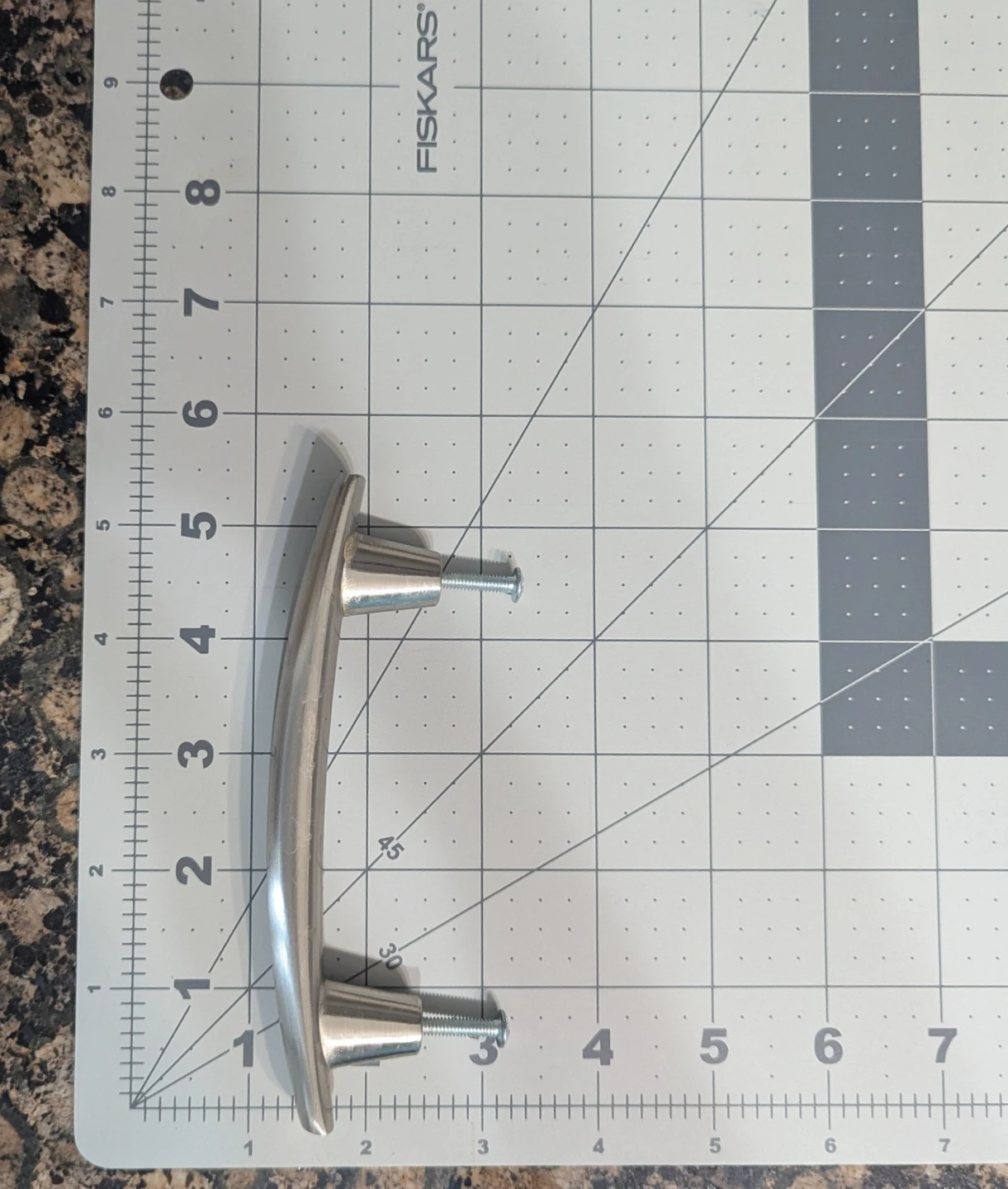 Richlieu brushed nickel handles