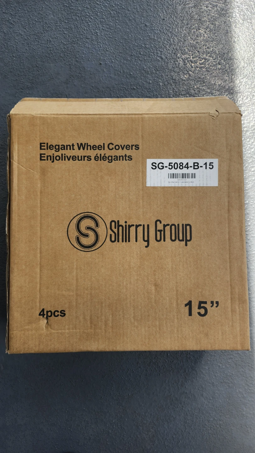 3 pieces -Shirry Group Elegant Wheel Covers - 15" - photo 2