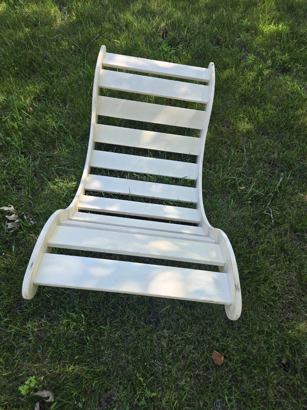 Montessori-Inspired Wooden Climbing Arch/Rocker