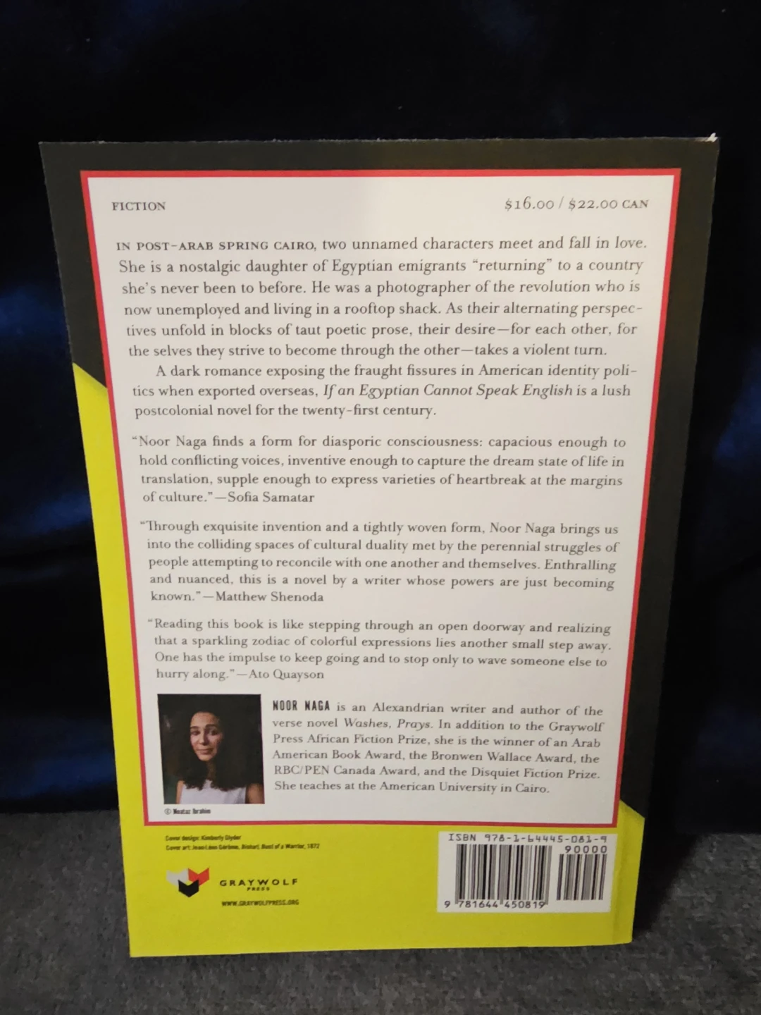 If an Egyptian Cannot Speak English by Noor Naga - Novel - photo 3