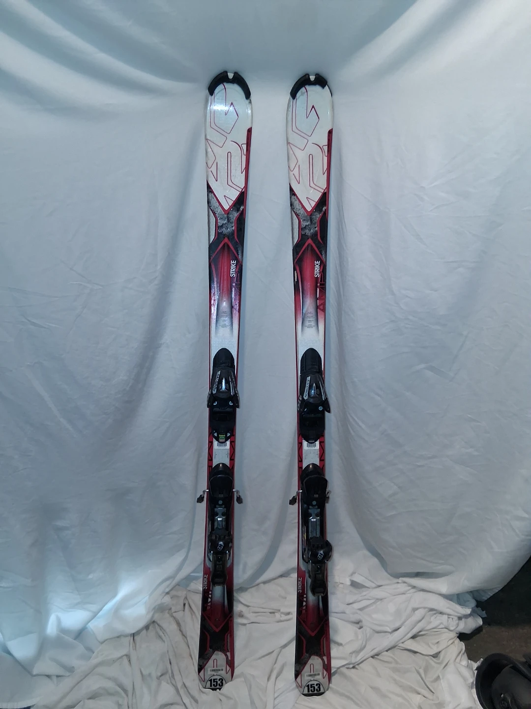 K2 AMP Strike Skis with Salomon Bindings - 153cm