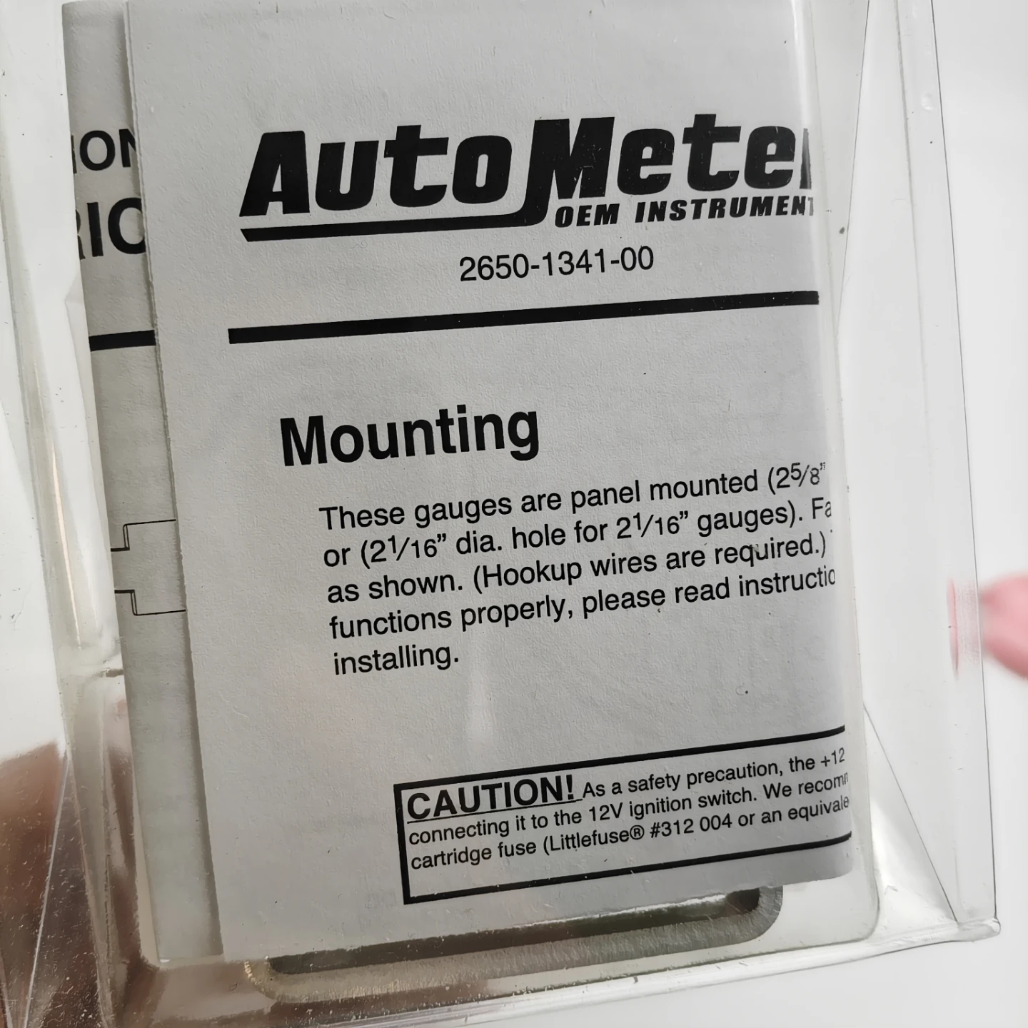 AutoMeter Water Temperature Gauge - photo 2