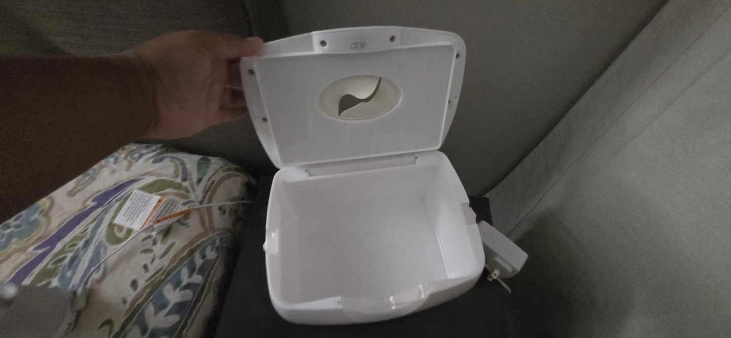 Munchkin Warm Glow Baby Wipe Warmer, White - photo 3