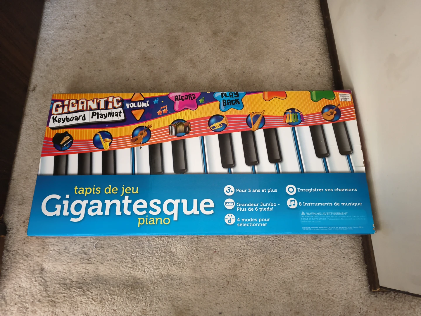 GIGANTIC Keyboard Playmat