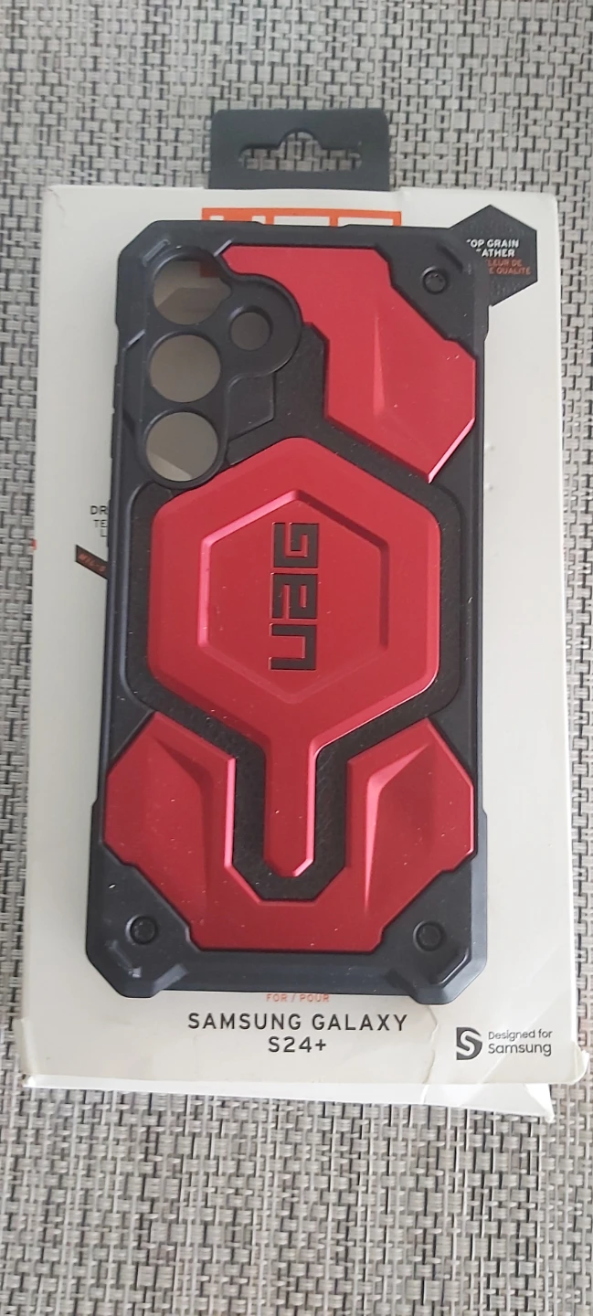 UAG Samsung Galaxy S24+ Phone Case - Red/Black
