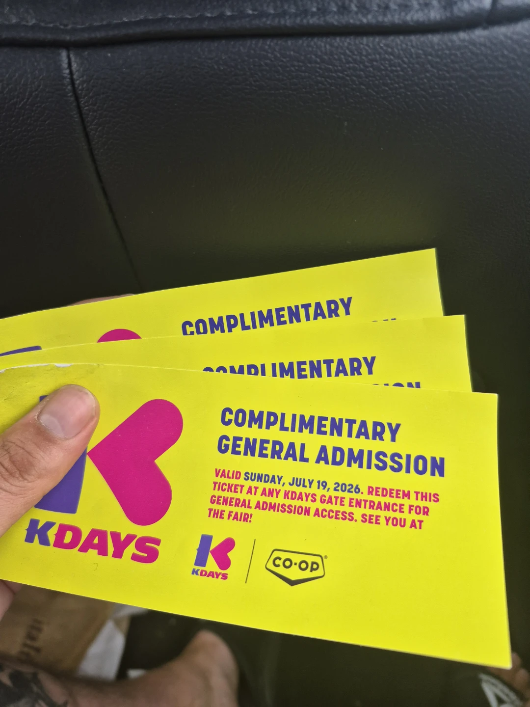 Kdays Complimentary General Admission Tickets