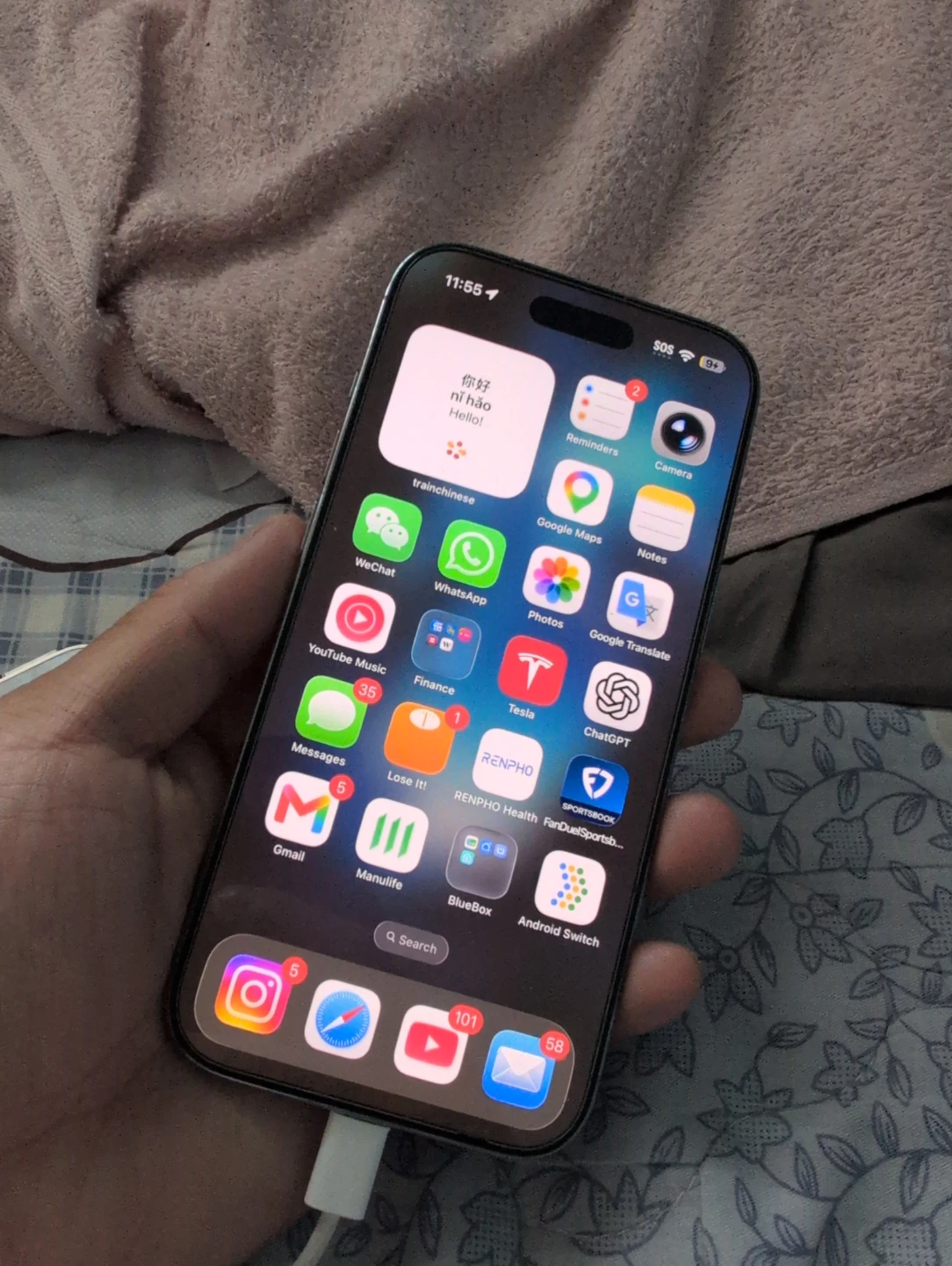 LNIB iPhone air 512GB Sky Blue
