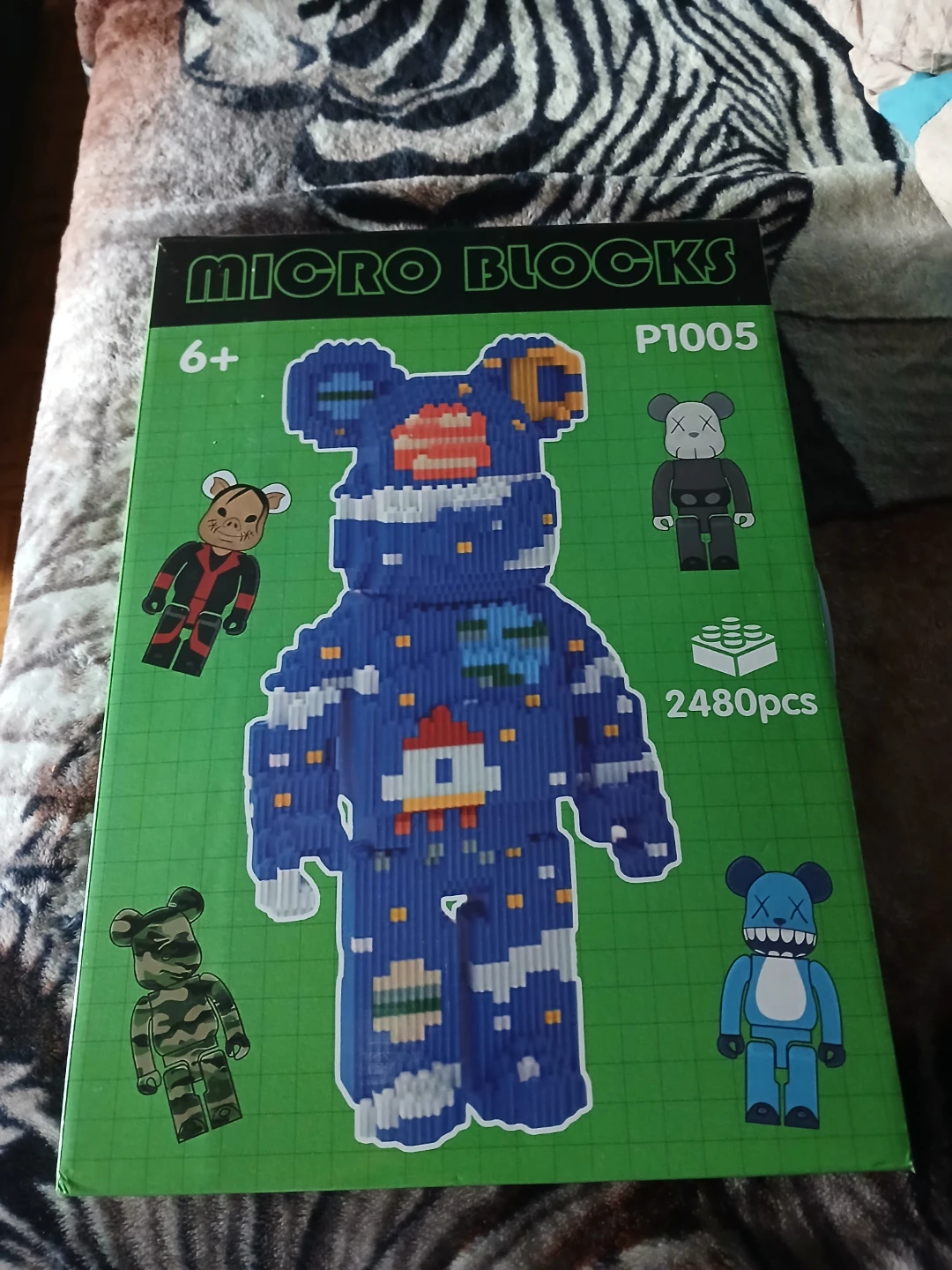 New Micro Blocks P1005 Building Toy - 2480 Pieces