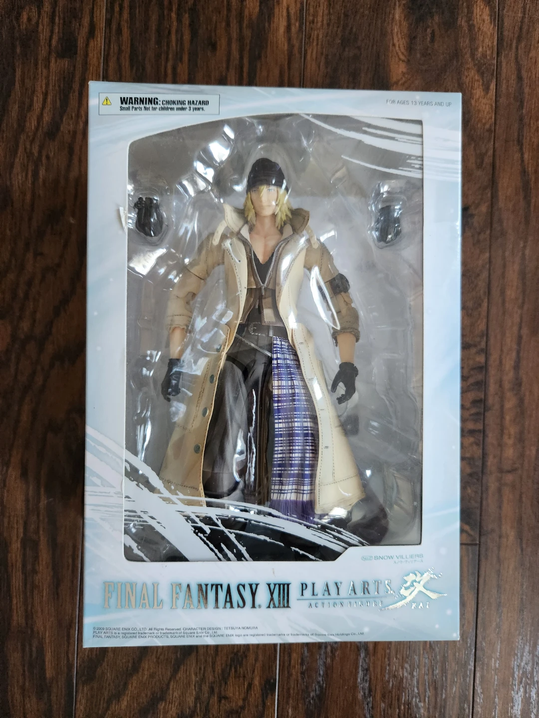 Final Fantasy XIII Play Arts Kai Snow Villiers Action Figure