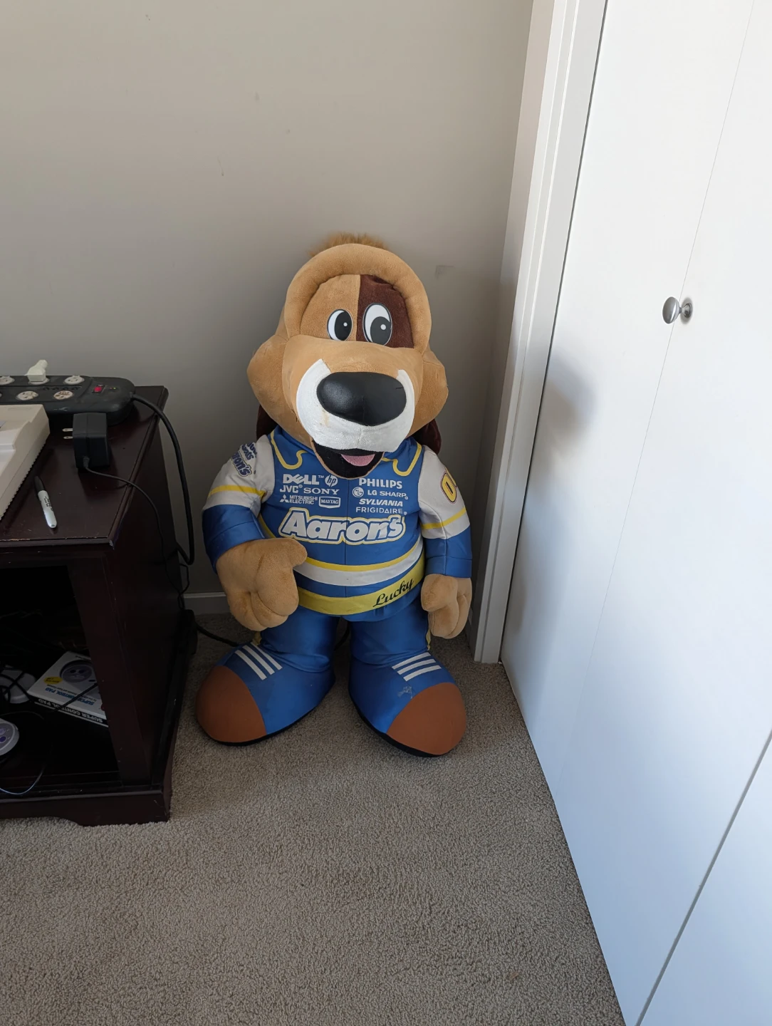 Aaron's Dog Mascot Plush Toy