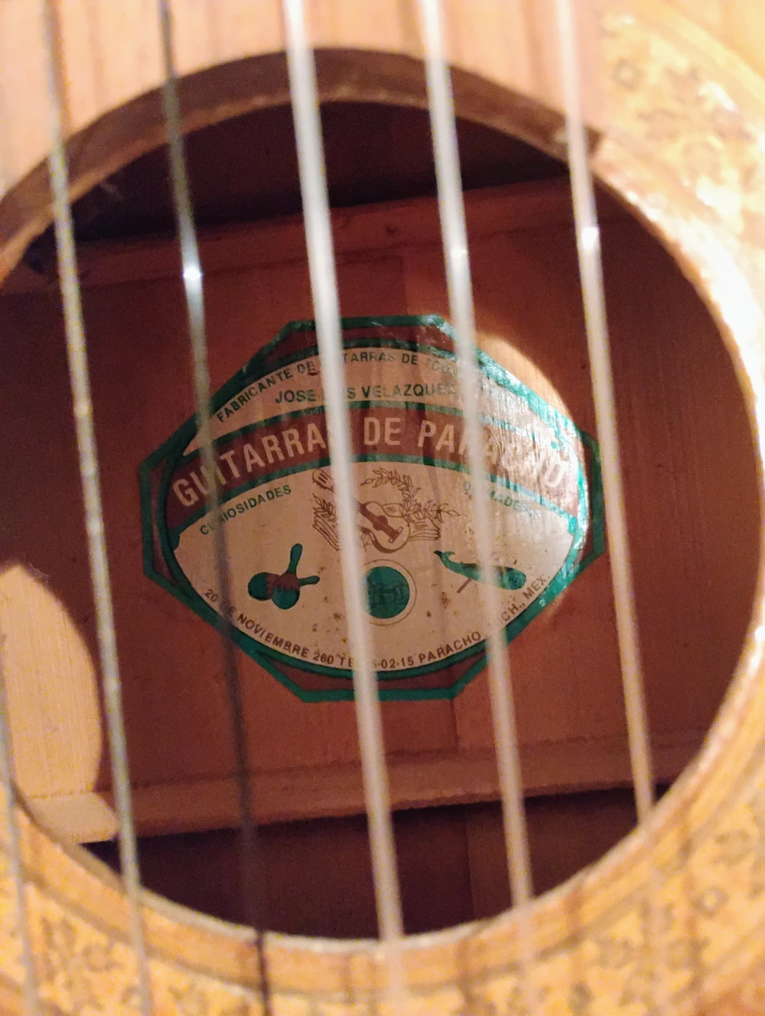 Paracho Guitarra de Paracho by Jose Luis Velazquez - 1960 - photo 2