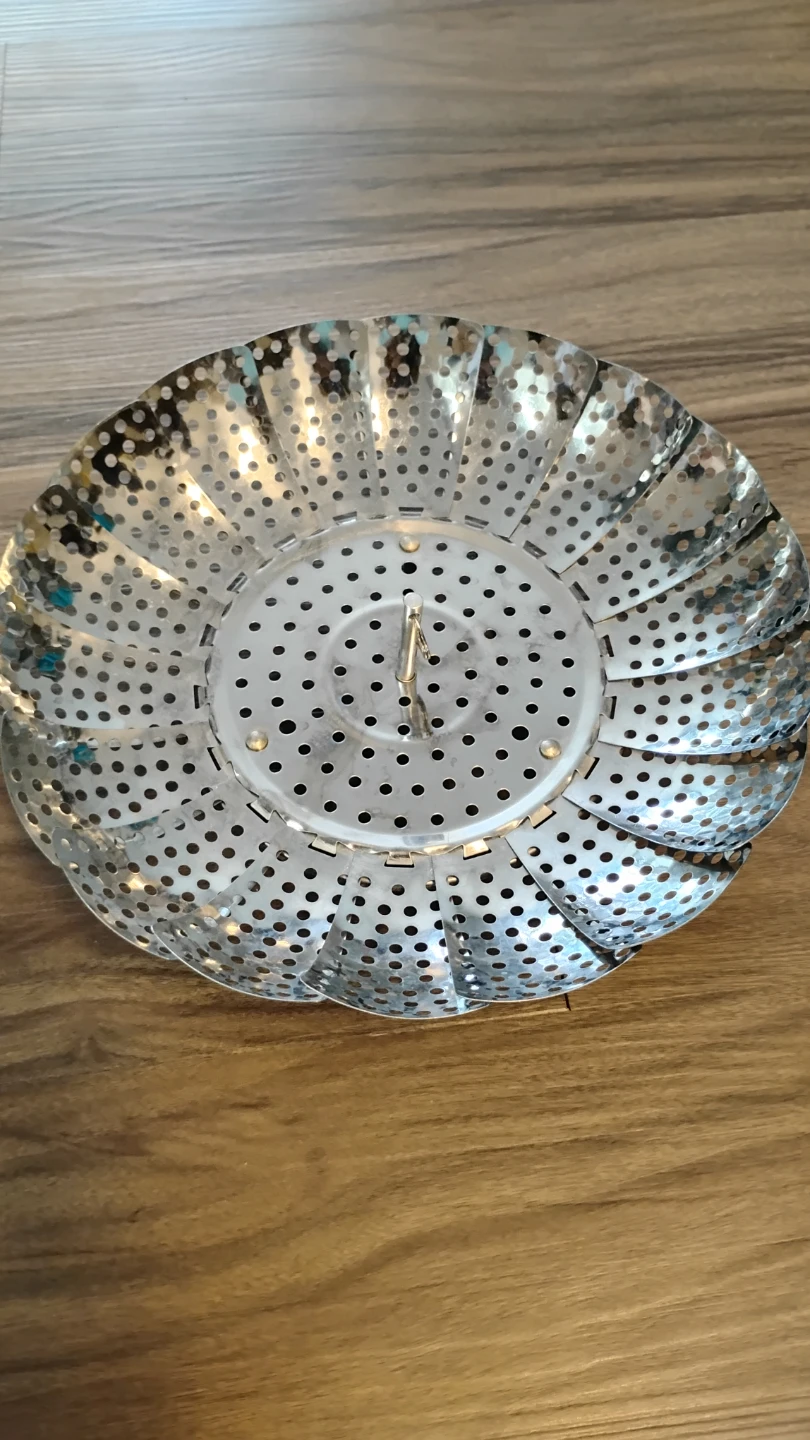 Stainless steel steamer with extendable handle - photo 3