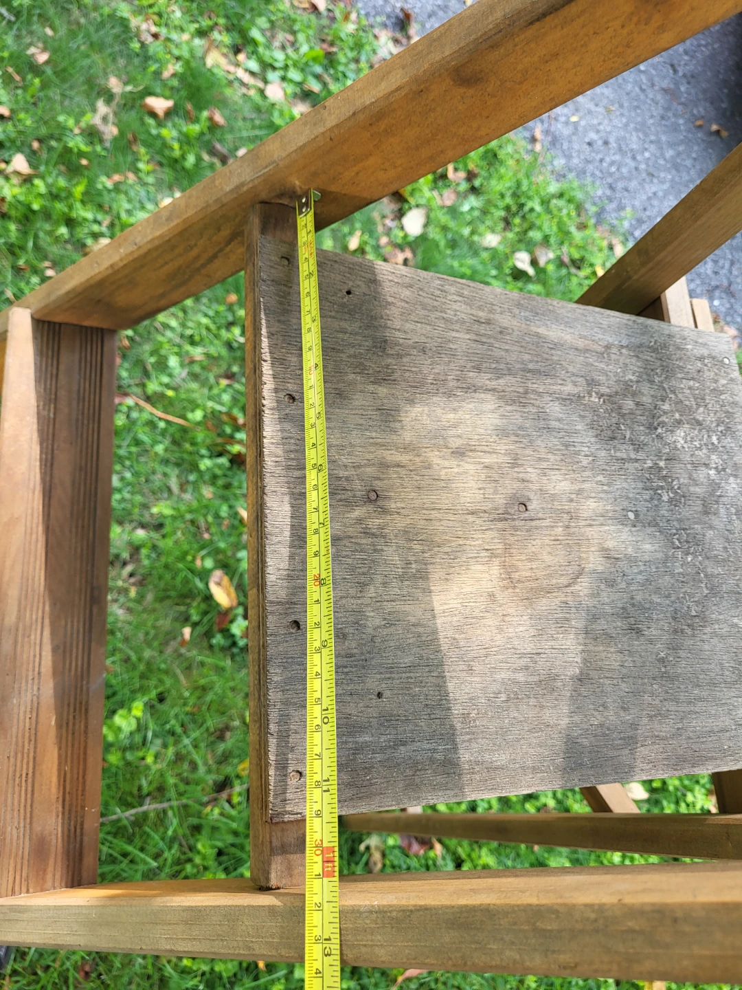 Decorative Wooden Step Ladder with Platform - photo 4