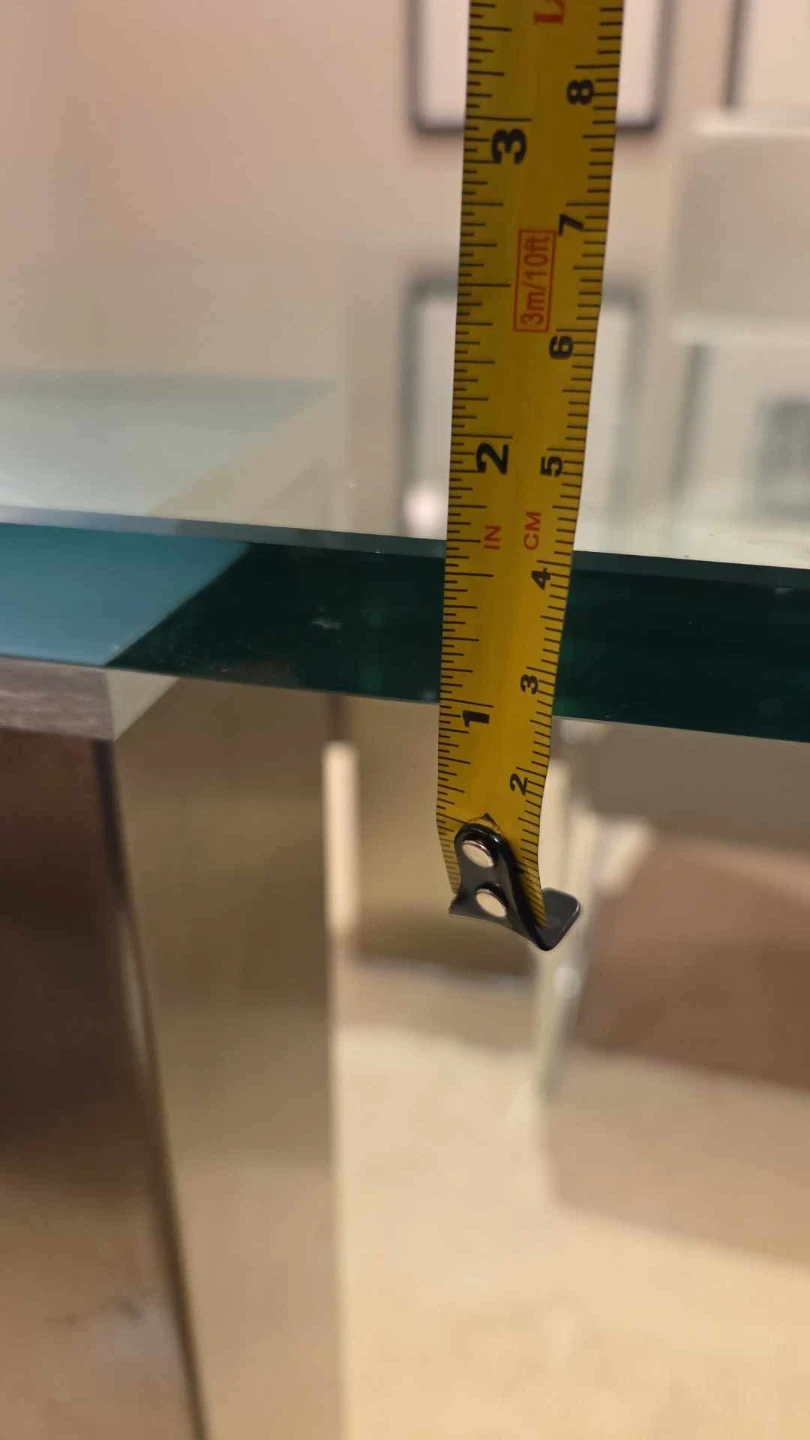 Glass Dining Table (seats 8, 36x83x30) - photo 4