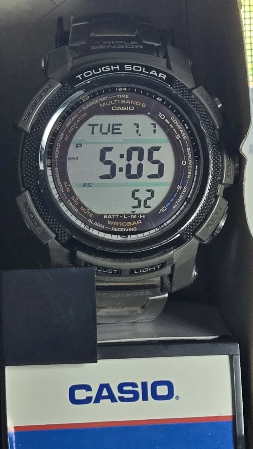 Casio Tough Solar Multi Band 6 Watch