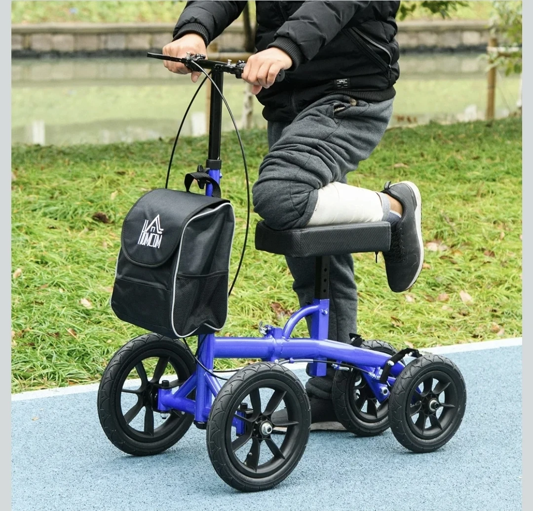 Brand New HOMCOM 3-Wheel Knee Walker / Knee Scooter - photo 2