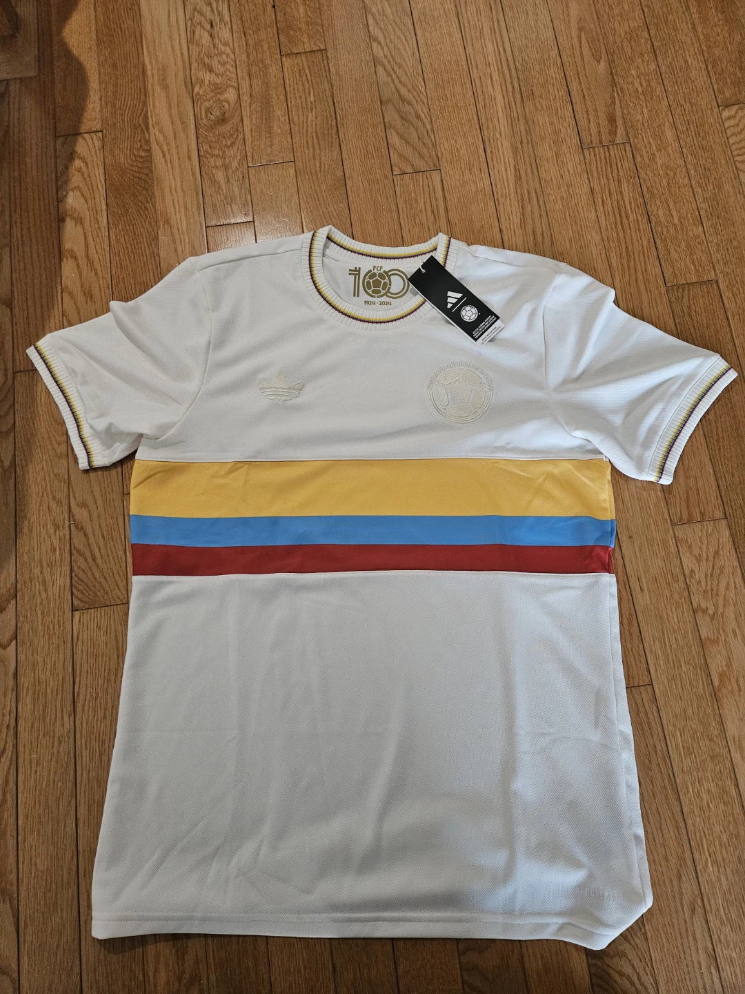 Colombia national team soccer jersey 100 year special