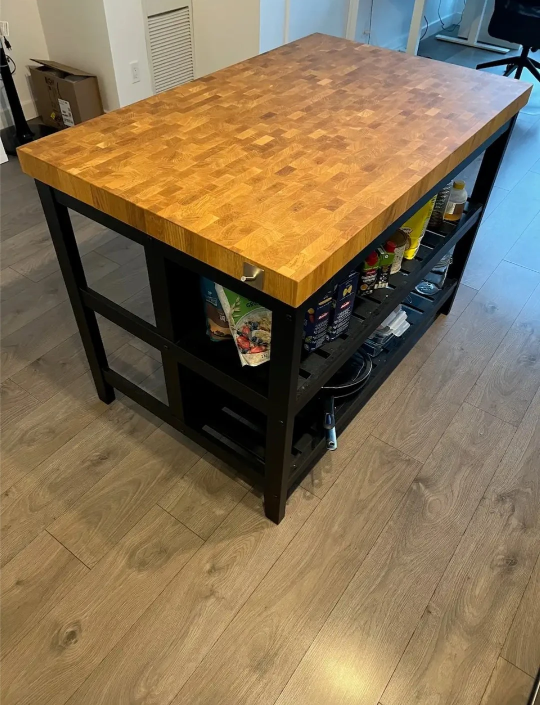 Kitchen Island Butcher Block Countertop