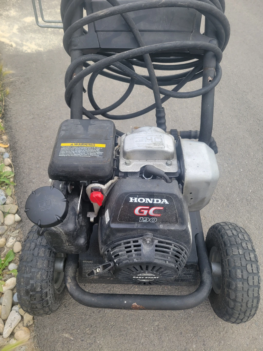 Honda GC190 Pressure Washer - photo 2