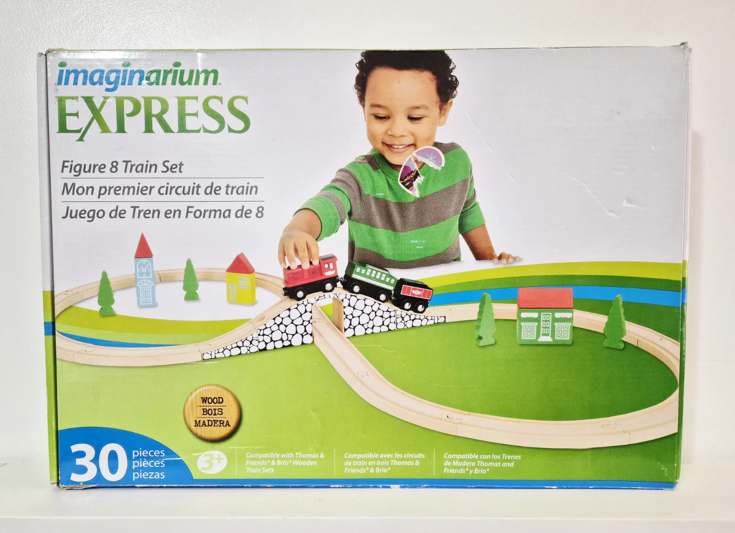 🚂 Imaginarium Express Figure 8 Train Set - 30 Pieces