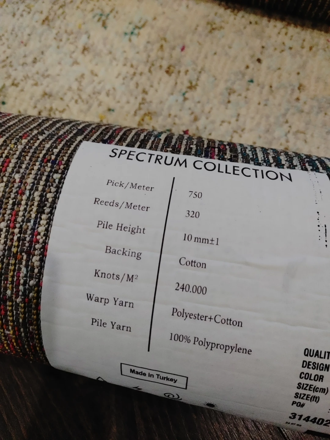 🧡BRAND NEW TURKISH RUG 2 FEET, 2'" X 3 FEET - photo 5