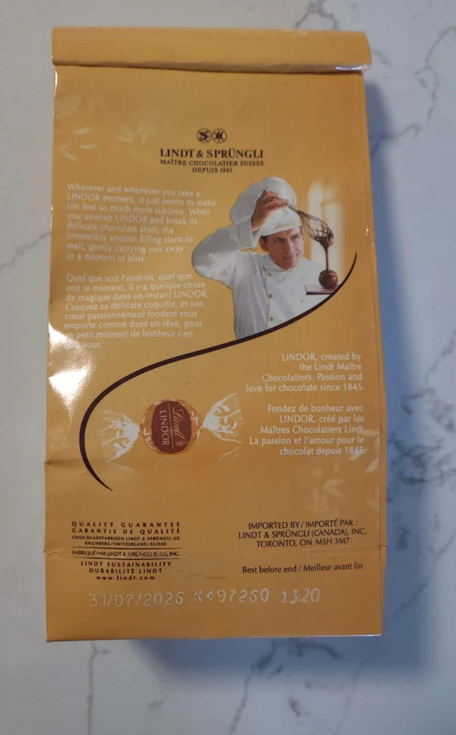 Lindt Lindor Carrot Cake, 150g x 2 Bags ($10 total) - photo 2