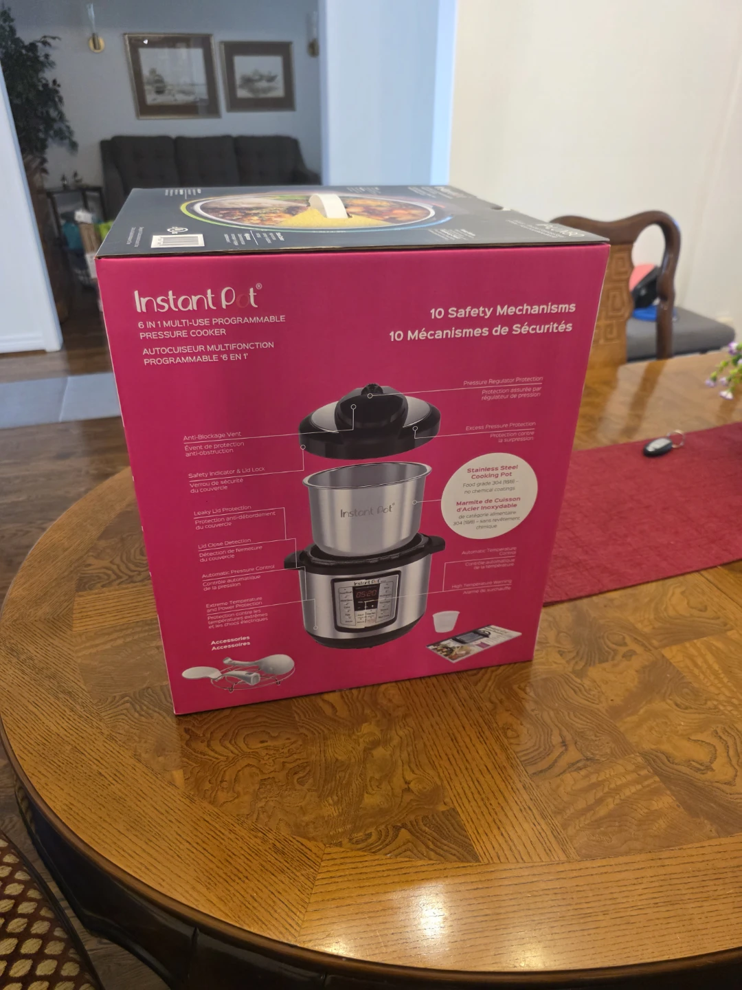 Instant Pot 6-in-1 Multi-Use Program Pressure Cooker IP-LUX80 - photo 4
