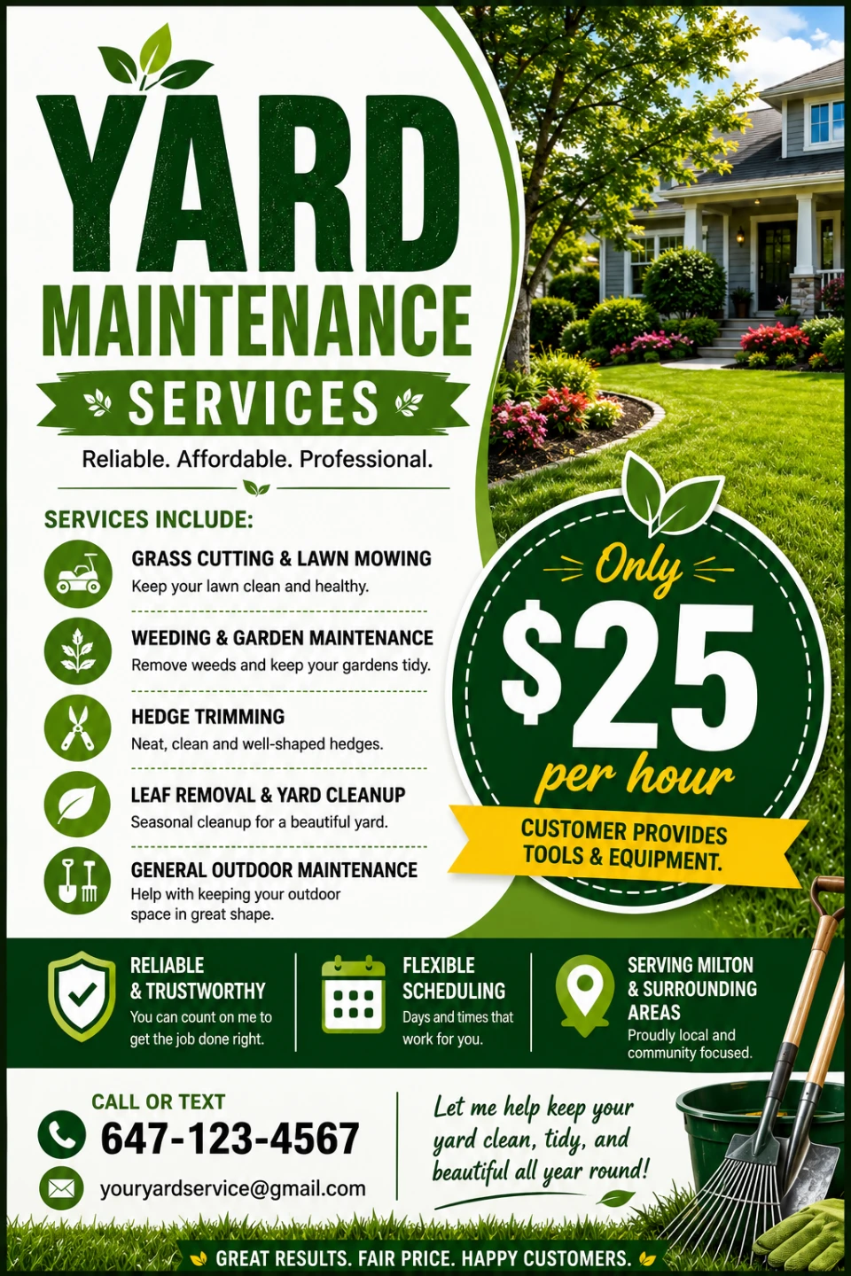 Yard Maintenance Services
