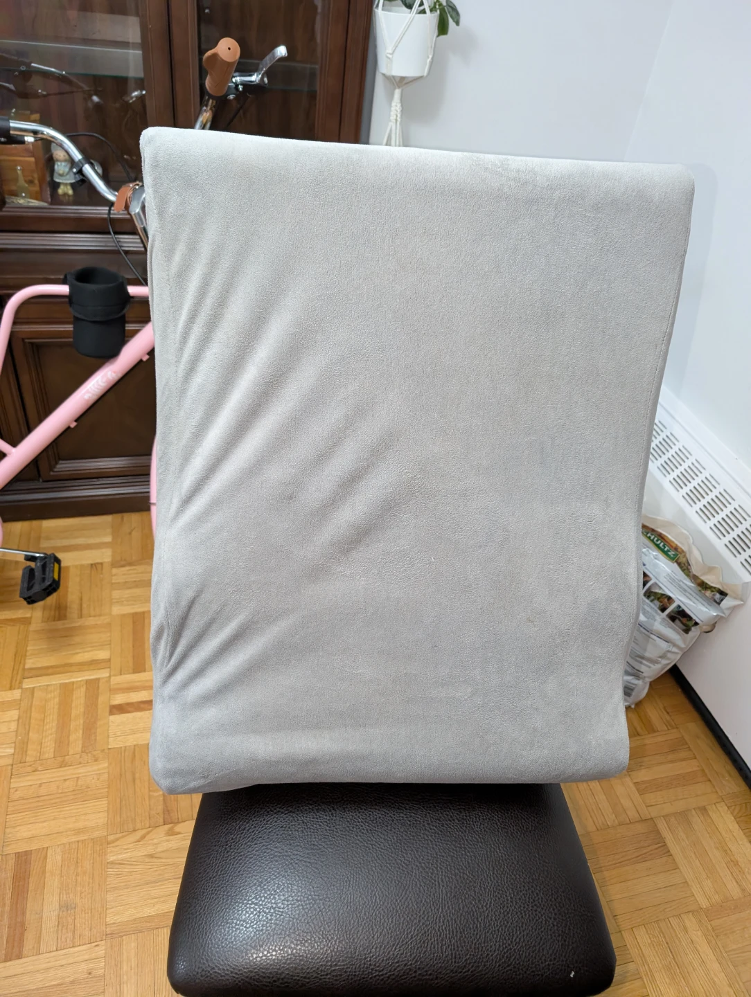 Light Grey Lumbar Support Pillow - photo 2