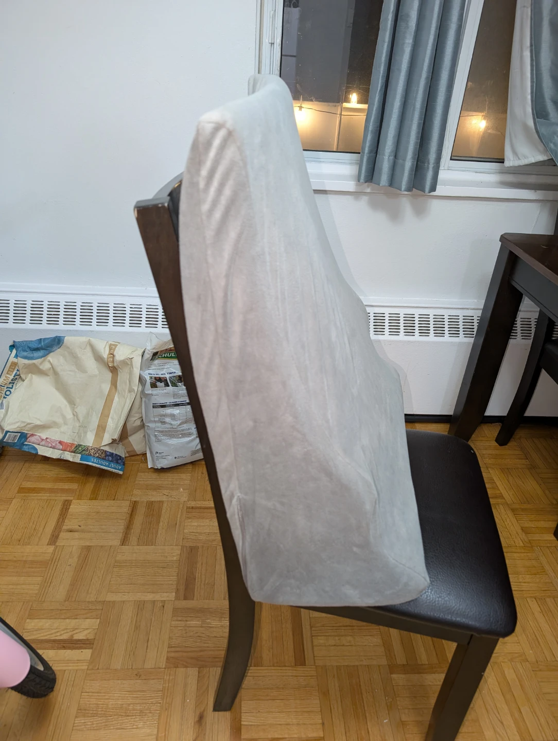 Light Grey Lumbar Support Pillow - photo 3