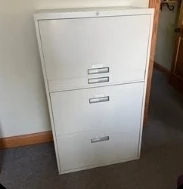 Lateral filling cabinet