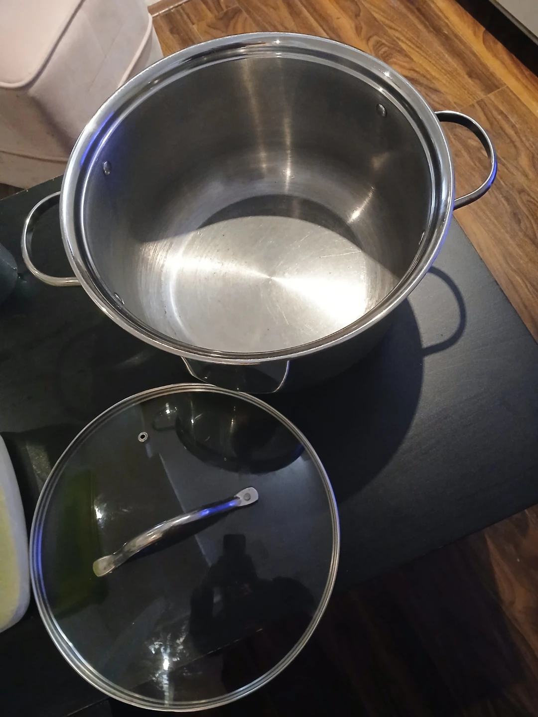 Stainless Steel Stock Pot with Glass Lid