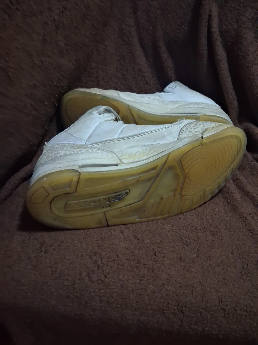 Air Jordan 3 triple white size 8 - photo 4