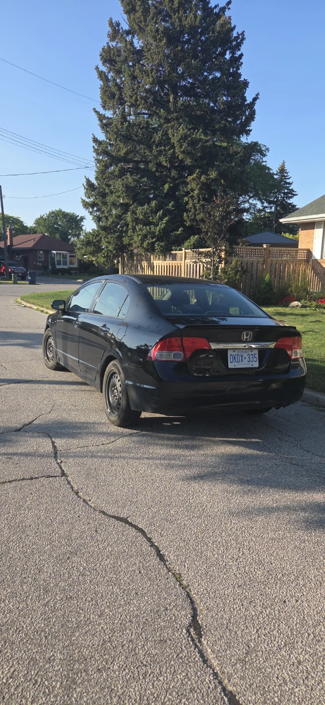 Black Honda Civic Sedan 2009 - photo 2