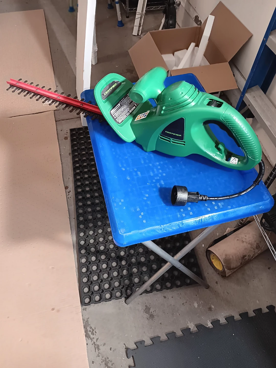 Certified Electric Hedge Trimmer - 18" Blade