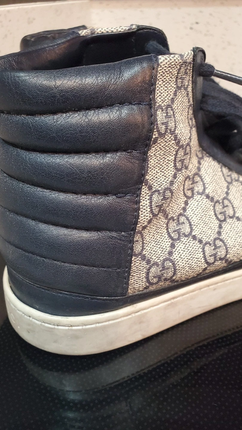 Gucci High-Top Sneakers us11 - photo 2