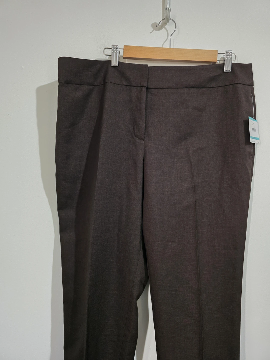 Kasper Women's Brown Polyester Pants Size 16 - photo 2
