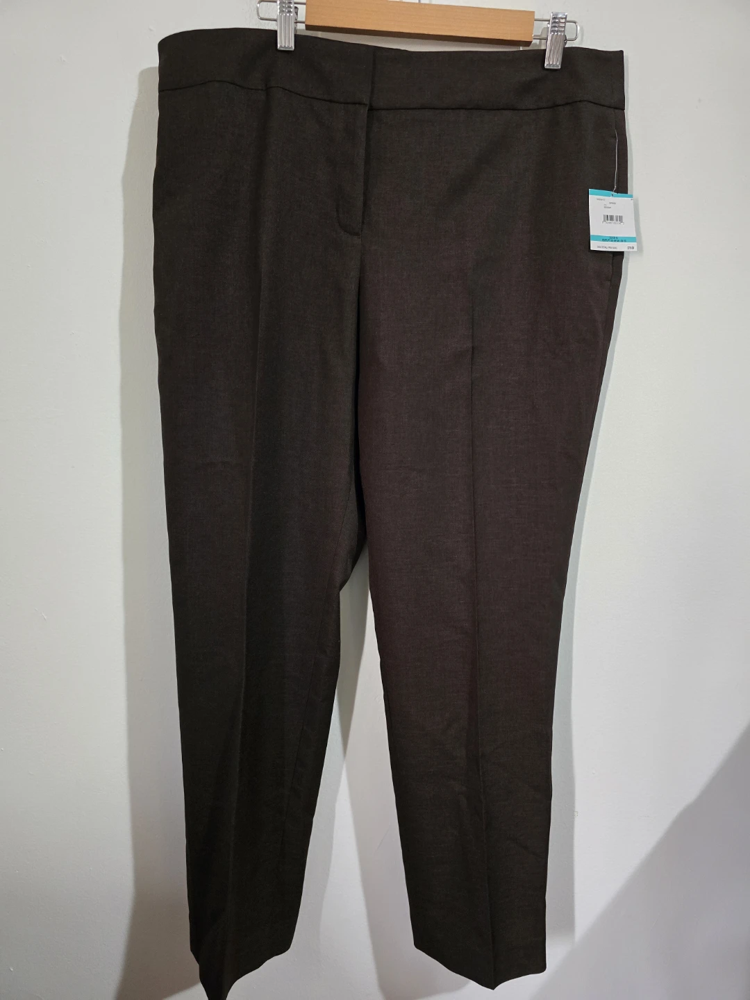 Kasper Women's Brown Polyester Pants Size 16