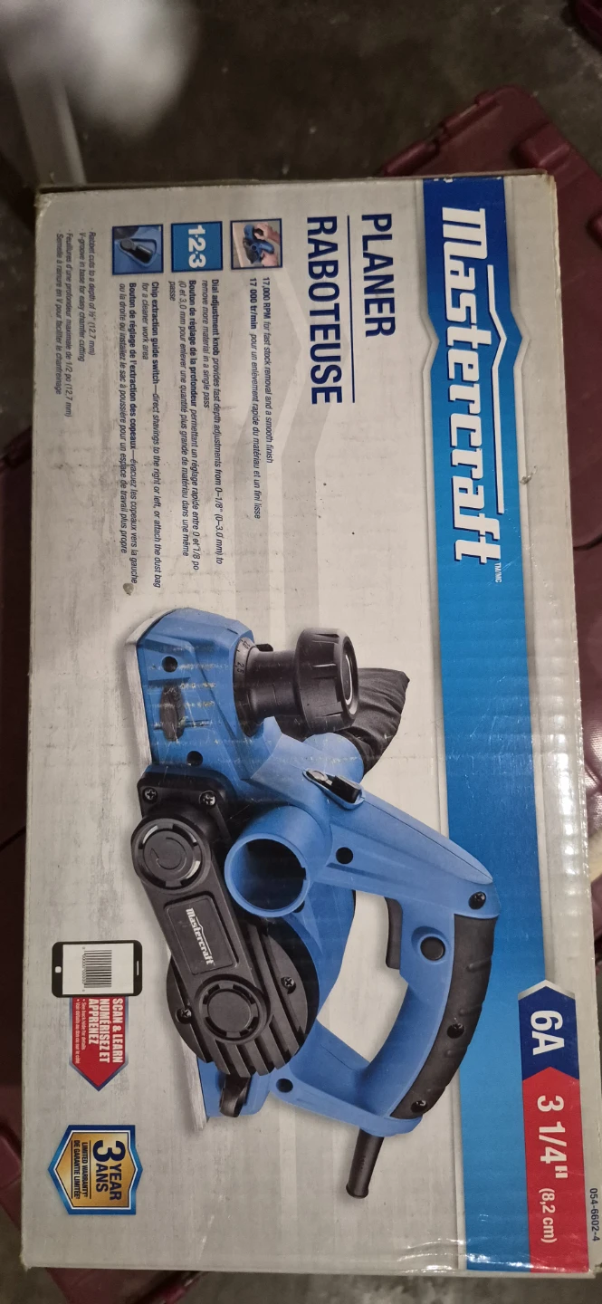 Mastercraft 6A 3 1/4" Planer