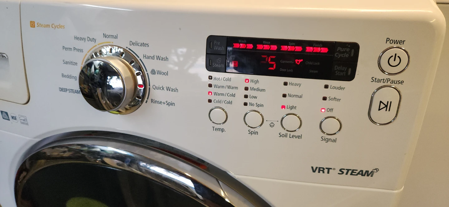 Samsung VRT Steam Washing Machine - photo 2
