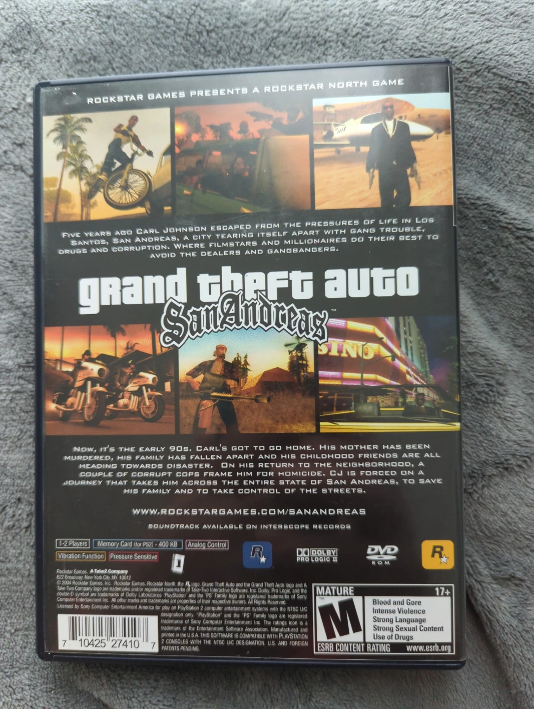 Grand Theft Auto: San Andreas - PlayStation 2 - photo 2
