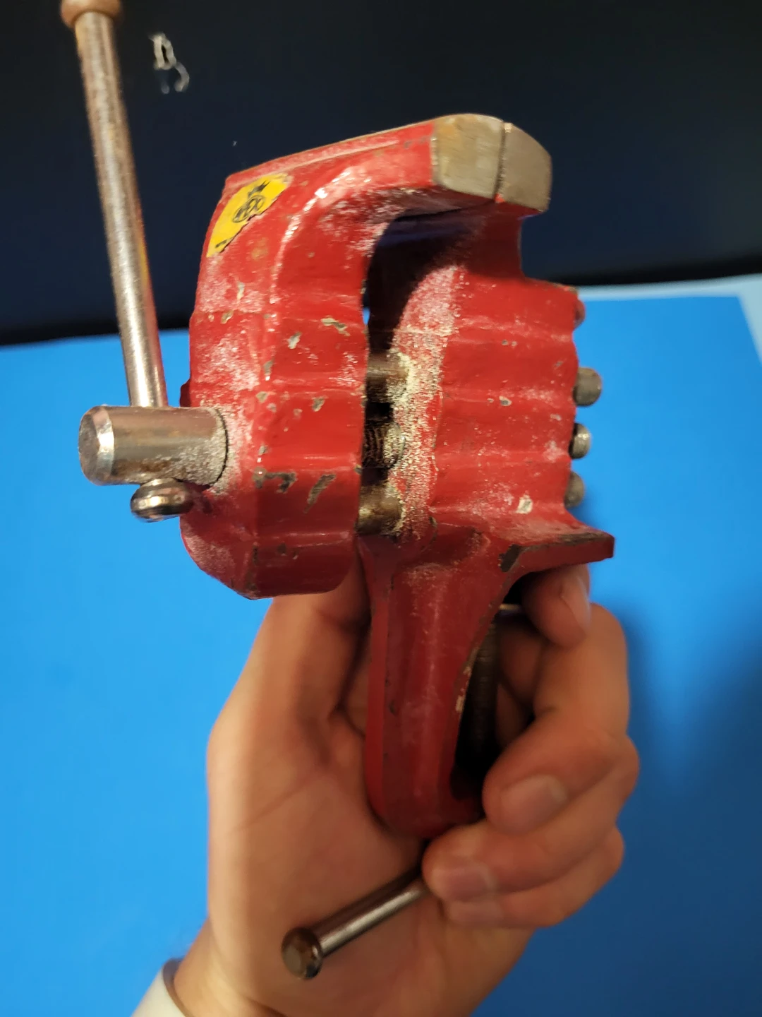 Small Red Bench Vise Tool - photo 2